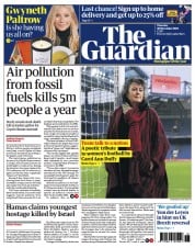 The Guardian front page for 30 November 2023