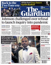 The Guardian (UK) Newspaper Front Page for 30 April 2021