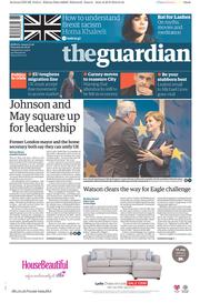 The Guardian (UK) Newspaper Front Page for 30 June 2016