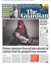 The Guardian (UK) Newspaper Front Page for 30 September 2019
