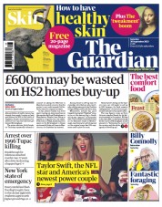 The Guardian front page for 30 September 2023