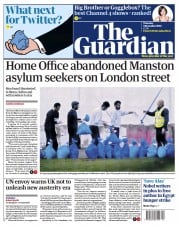 The Guardian (UK) Newspaper Front Page for 3 November 2022