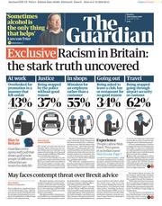 The Guardian (UK) Newspaper Front Page for 3 December 2018