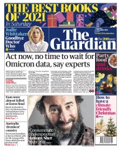 The Guardian (UK) Newspaper Front Page for 4 December 2021