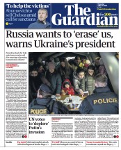 The Guardian (UK) Newspaper Front Page for 4 March 2022