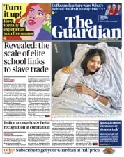 The Guardian (UK) Newspaper Front Page for 4 May 2023