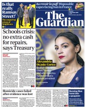 The Guardian (UK) Newspaper Front Page for 4 September 2023