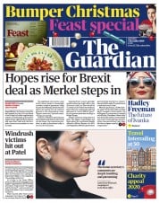 The Guardian (UK) Newspaper Front Page for 5 December 2020