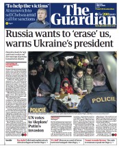The Guardian (UK) Newspaper Front Page for 5 March 2022