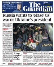 The Guardian (UK) Newspaper Front Page for 5 March 2022