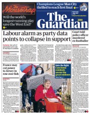 The Guardian (UK) Newspaper Front Page for 5 May 2021