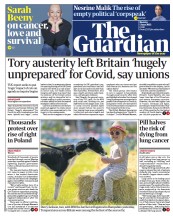 The Guardian (UK) Newspaper Front Page for 5 June 2023