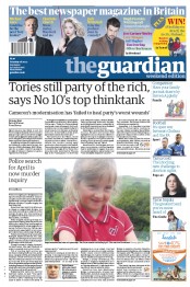 The Guardian (UK) Newspaper Front Page for 6 October 2012