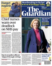 The Guardian front page for 6 February 2023
