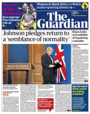 The Guardian (UK) Newspaper Front Page for 6 April 2021