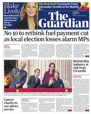 The Guardian front page for 6 May 2025