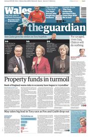 The Guardian (UK) Newspaper Front Page for 6 July 2016