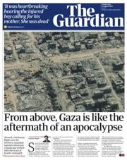 The Guardian front page for 6 August 2025