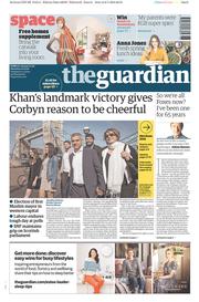 The Guardian (UK) Newspaper Front Page for 7 May 2016