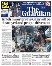 The Guardian front page for 7 May 2025
