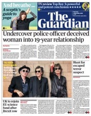 The Guardian front page for 7 September 2023