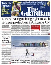 The Guardian (UK) Newspaper Front Page for 8 March 2023