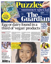 The Guardian (UK) Newspaper Front Page for 8 July 2023