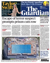The Guardian front page for 8 September 2023