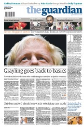 The Guardian Newspaper Front Page (UK) for 9 October 2012