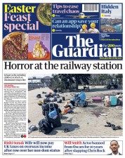 The Guardian (UK) Newspaper Front Page for 9 April 2022