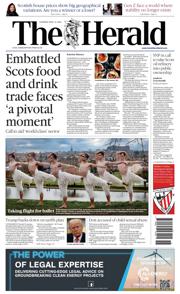 The Herald front page for 10 April 2025