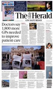 The Herald front page for 10 May 2025
