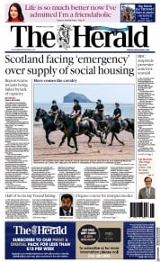 The Herald (UK) Newspaper Front Page for 10 July 2023