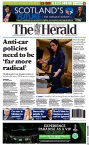 The Herald (UK) Newspaper Front Page for 11 February 2022