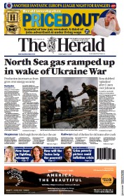 The Herald (UK) Newspaper Front Page for 11 March 2022