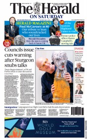 The Herald (UK) Newspaper Front Page for 11 June 2022