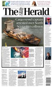 The Herald front page for 12 March 2025