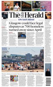 The Herald front page for 12 July 2025