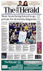 The Herald (UK) Newspaper Front Page for 13 December 2022
