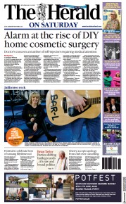 The Herald (UK) Newspaper Front Page for 13 May 2023