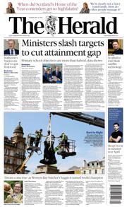 The Herald front page for 13 May 2025