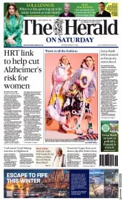 The Herald (UK) Newspaper Front Page for 14 January 2023