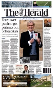 The Herald (UK) Newspaper Front Page for 15 December 2022
