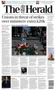 The Herald front page for 16 April 2025