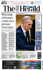 The Herald front page for 17 November 2023