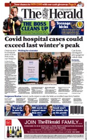The Herald (UK) Newspaper Front Page for 17 December 2021