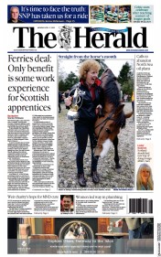 The Herald (UK) Newspaper Front Page for 17 April 2023