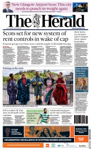The Herald front page for 17 May 2023
