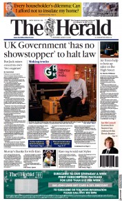 The Herald (UK) Newspaper Front Page for 18 January 2023