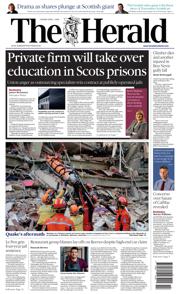 The Herald front page for 1 April 2025